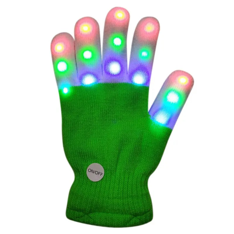 Fun LED Halloween Gloves for Kids