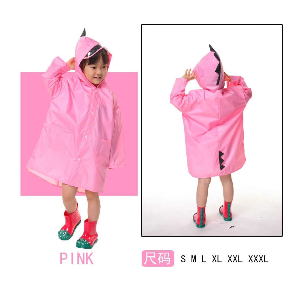 Dinosaur Raincoat for Kids