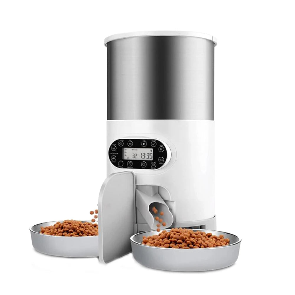 Stainless Steel Automatic Pet Feeder