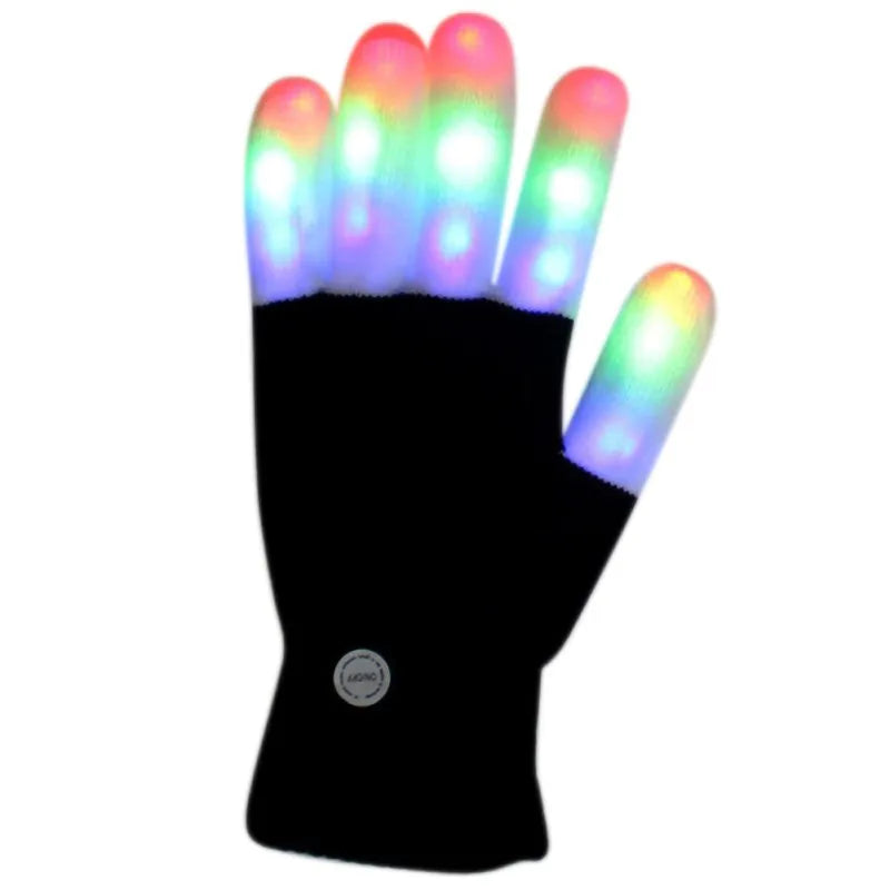 Fun LED Halloween Gloves for Kids