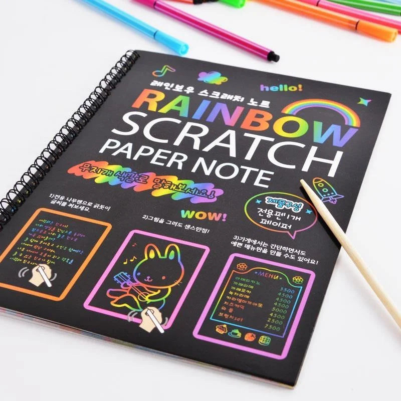 Magic Scratch Art Notebook