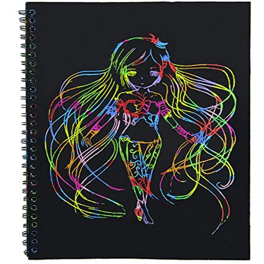 Magic Scratch Art Notebook