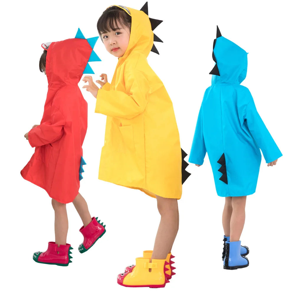 Dinosaur Raincoat for Kids