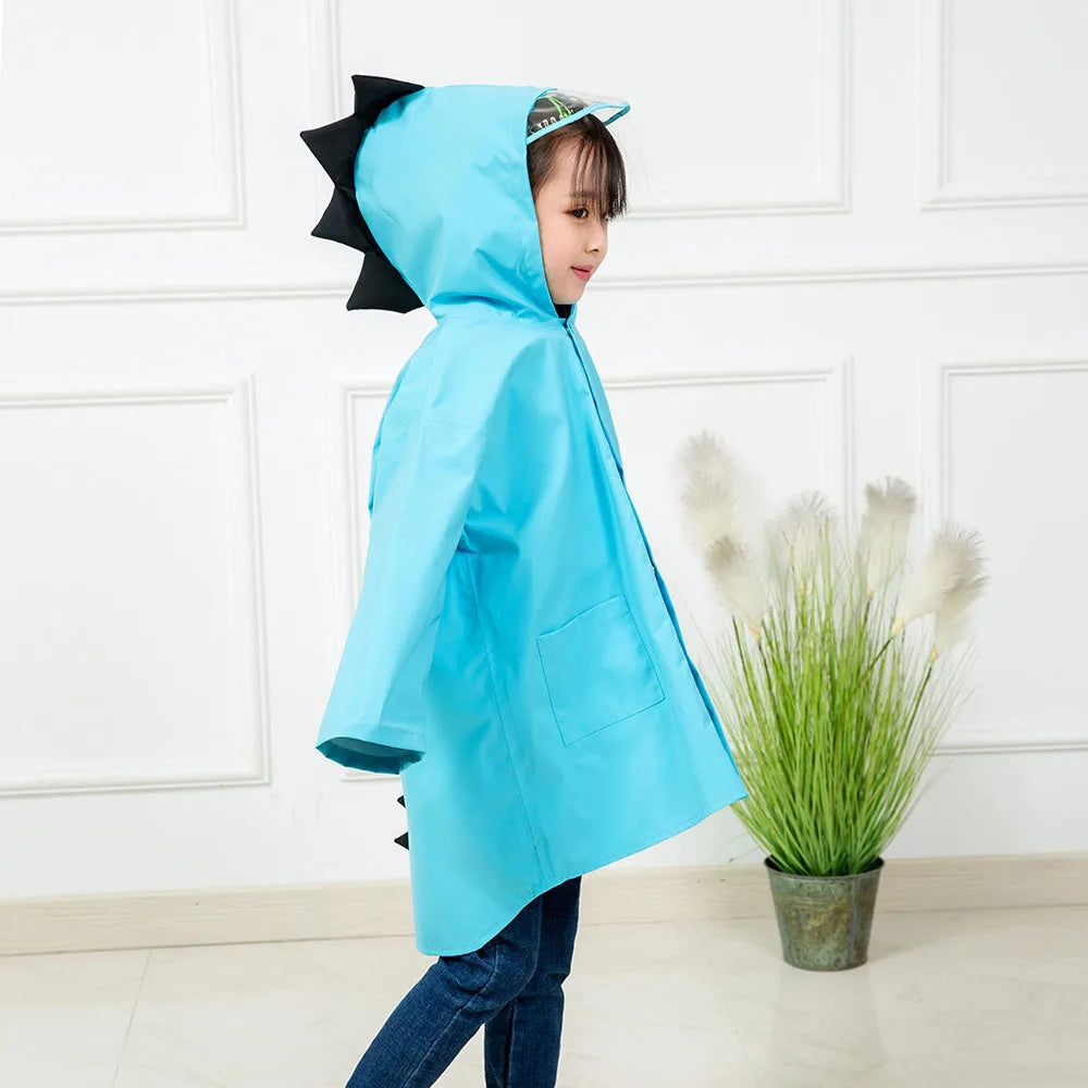 Dinosaur Raincoat for Kids