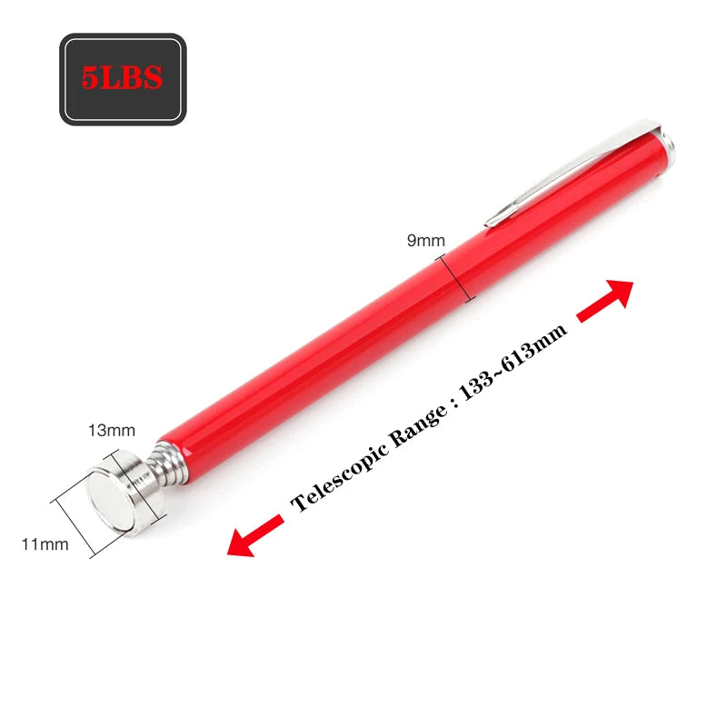 Magnetic Grabber Tool with LED for Easy Retrieval