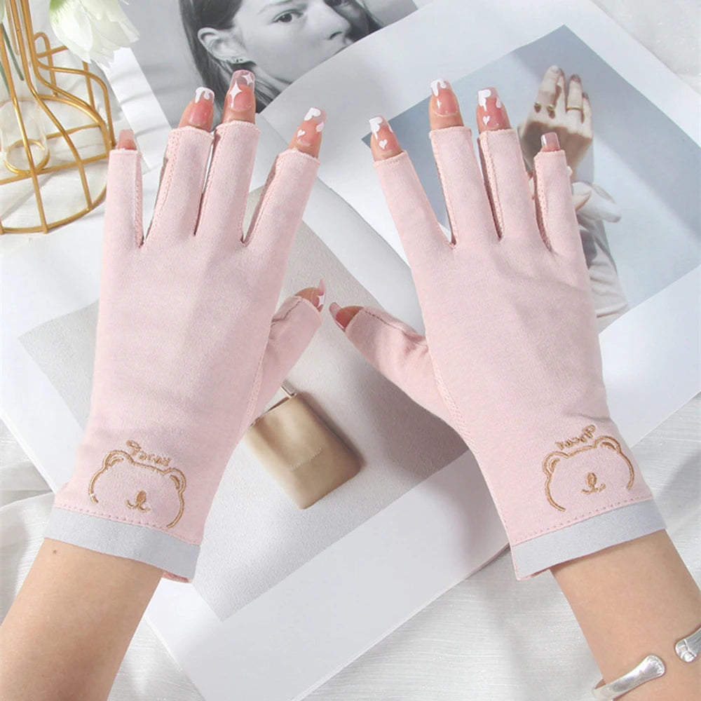 Professional Anti-UV Gloves for Nail Care