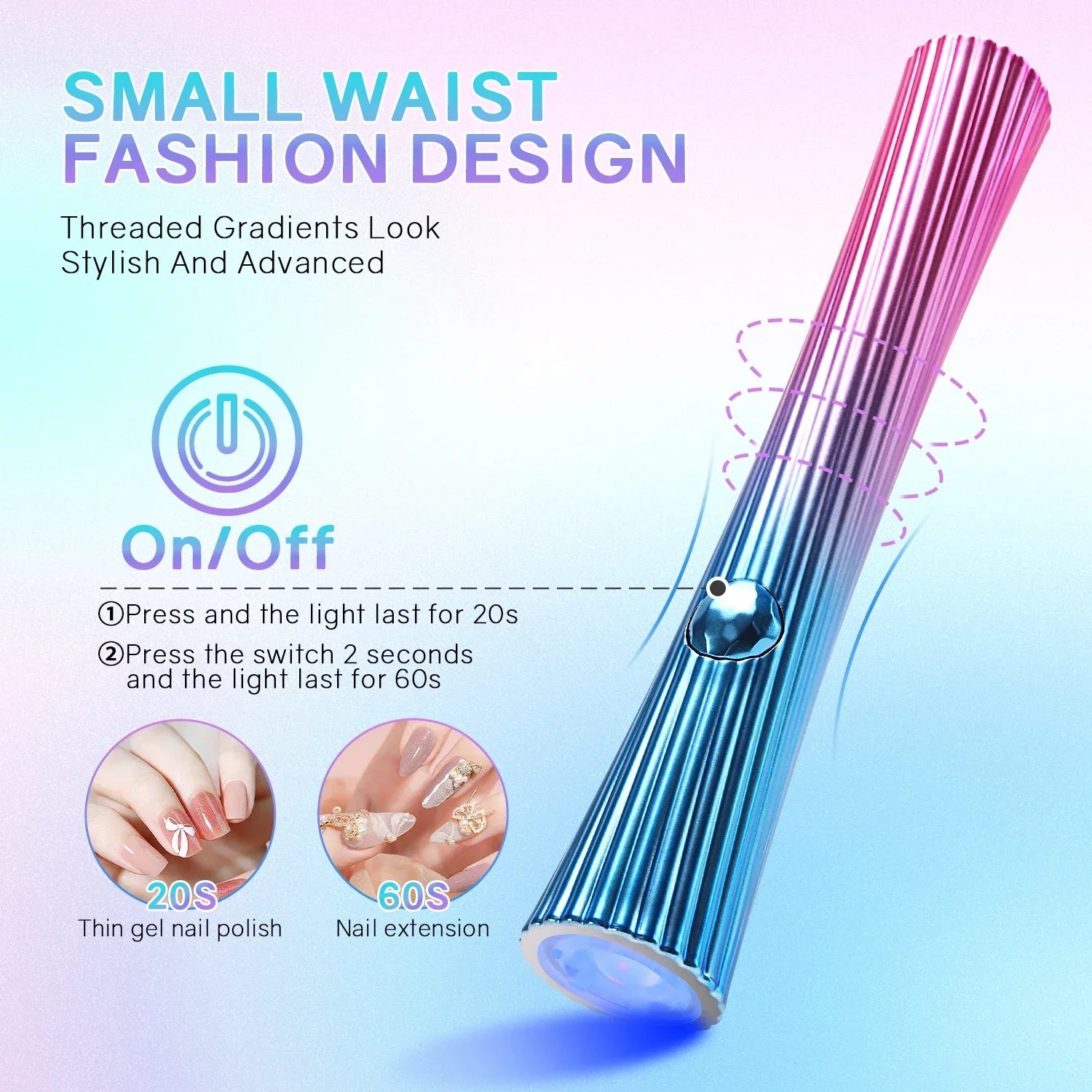 Mini Portable UV Nail Lamp