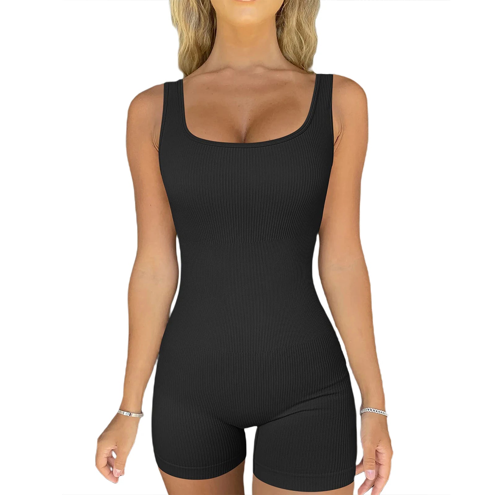 Women’s Seamless Yoga Romper - Stylish & Comfortable