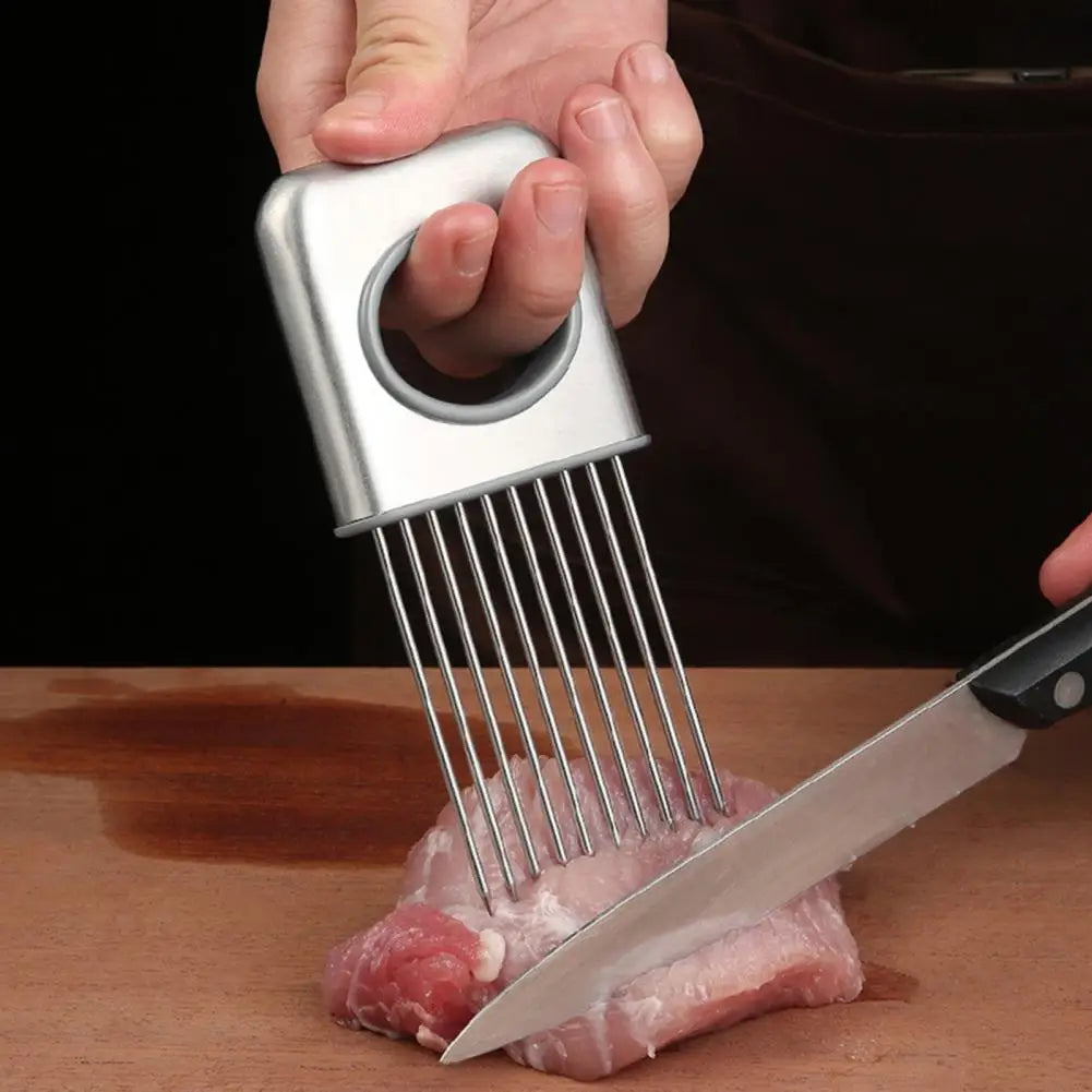 Onion Slicer Holder - Safe & Efficient