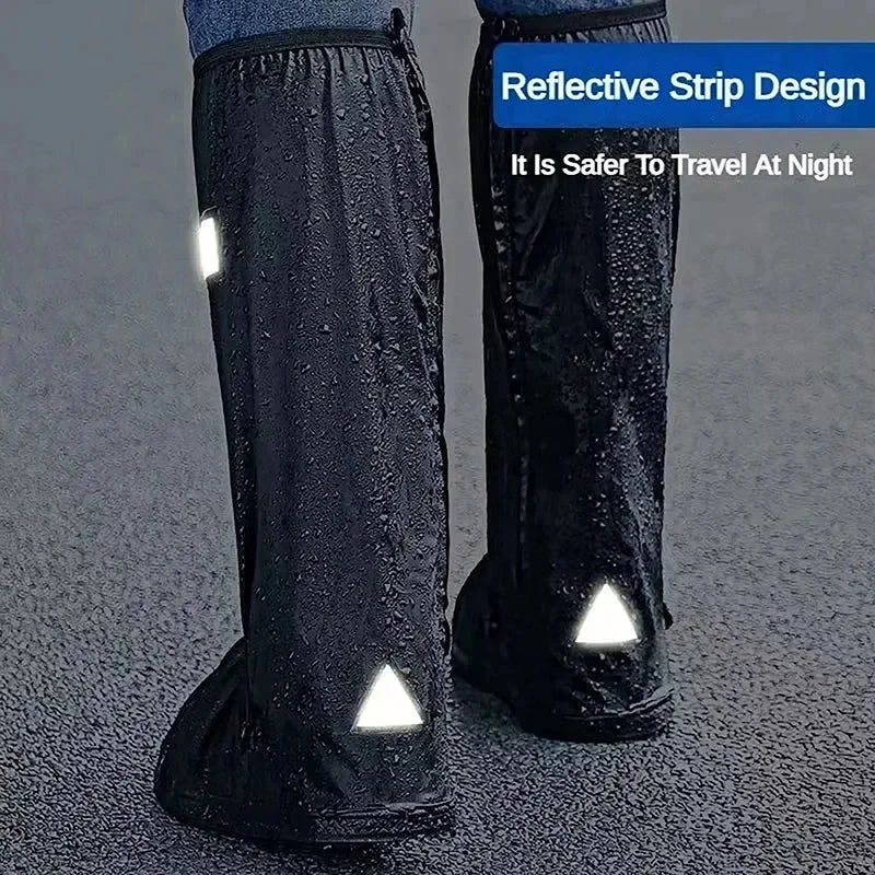 Rain Boot Covers - Durable & Reflective Design