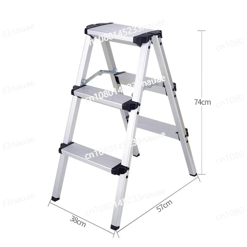 Aluminum Folding Ladder - Durable Design