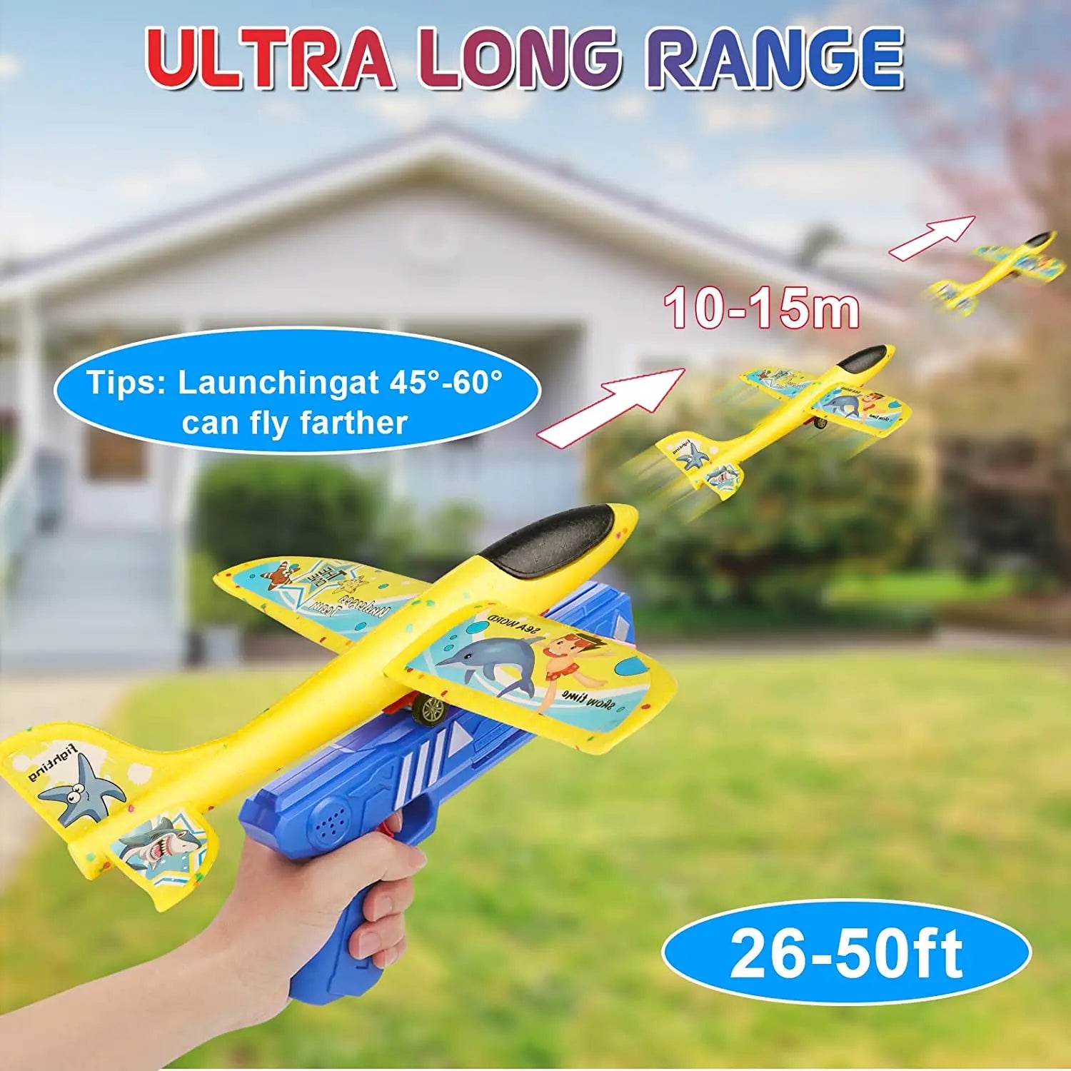 Interactive Foam Airplane Toy for Kids