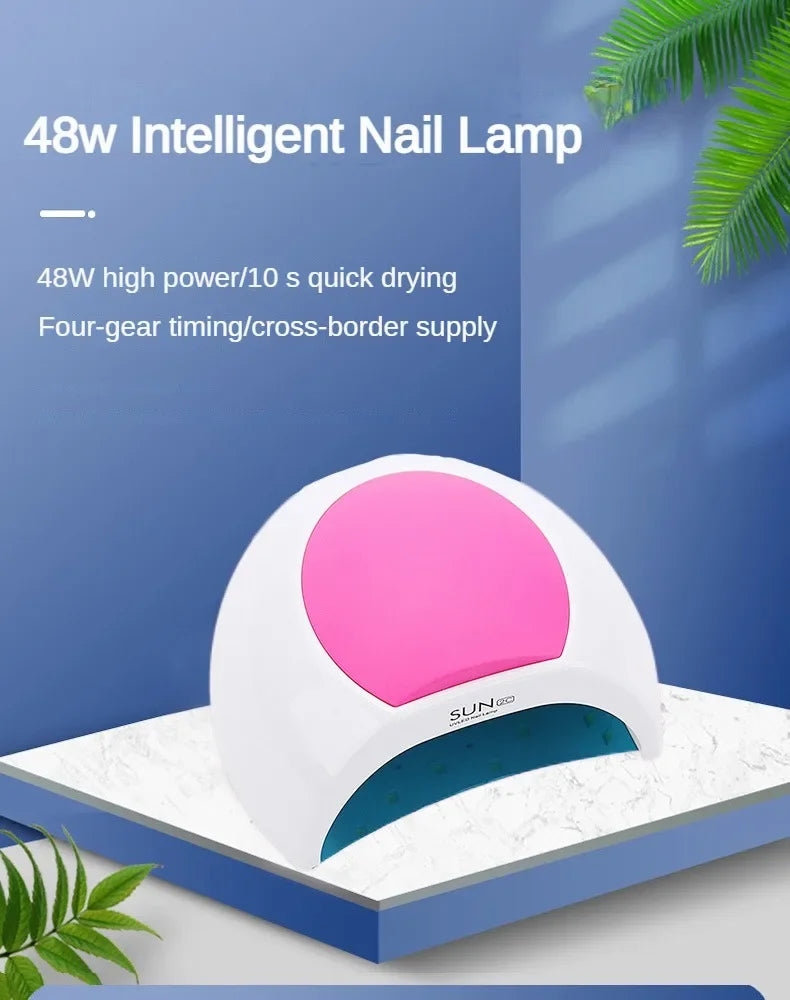 UV Gel Nail Dryer Lamp - Quick & Even Curing