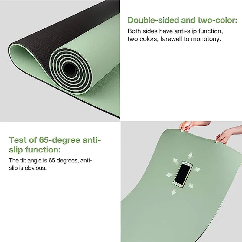 Eco-Friendly Non-Slip Yoga Mat