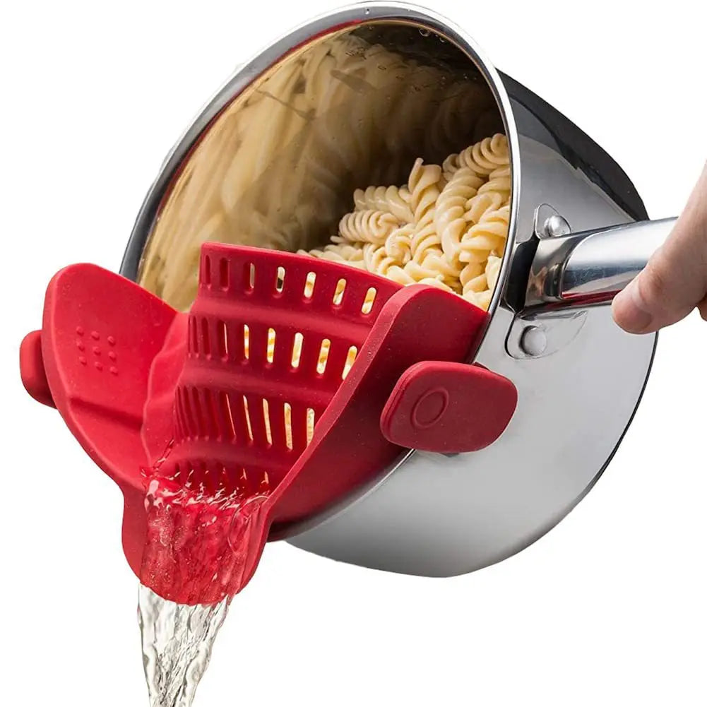 Adjustable Silicone Pasta Strainer