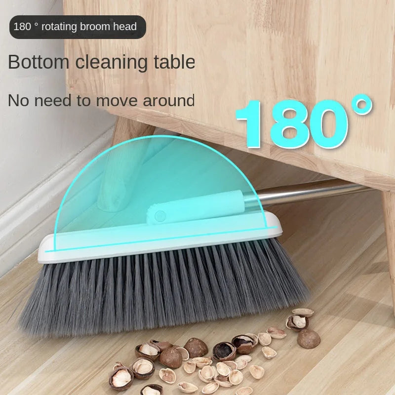 Folding Dustpan and Magic Brush Set for Cleaning