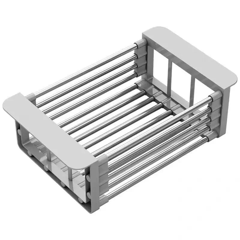 Telescopic Stainless Steel Dish Drying Rack