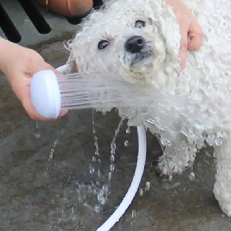 Portable Dog Bath Sprayer Attachment