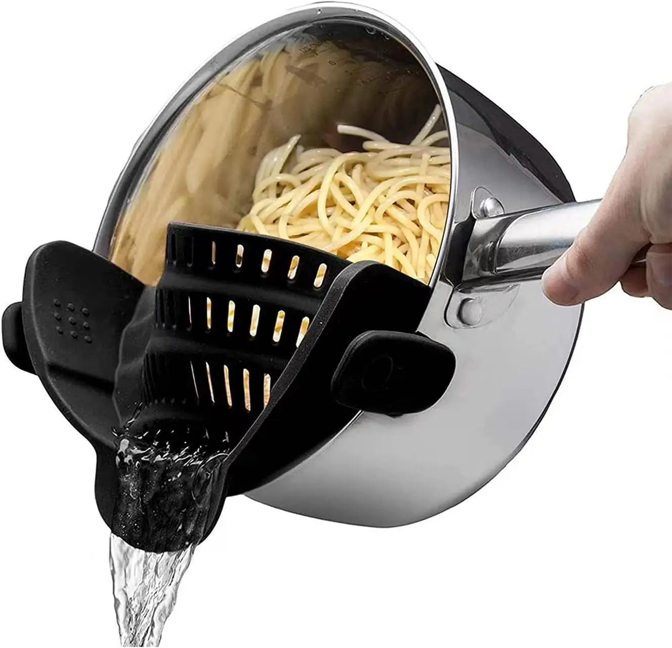 Adjustable Silicone Pasta Strainer