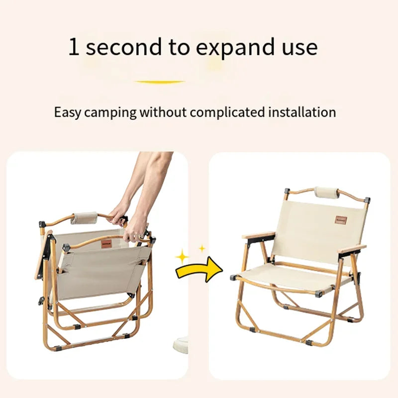 Foldable Garden Picnic Chair - Portable Design