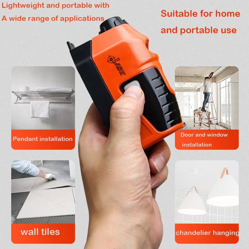 Vertical Spirit Level Tool - Laser Measurement