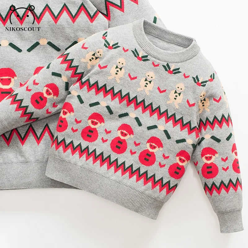 Parent-Child Christmas Sweater