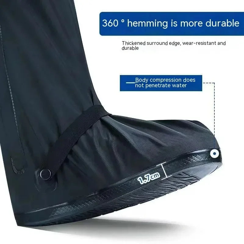 Rain Boot Covers - Durable & Reflective Design