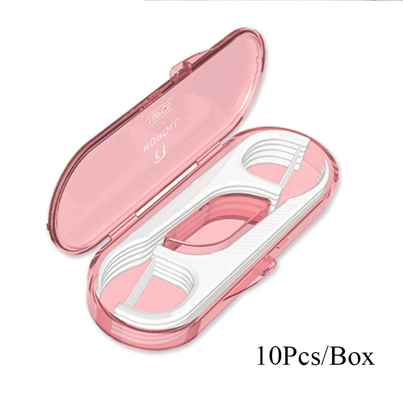 Dental Floss Set with Compact Storage Box