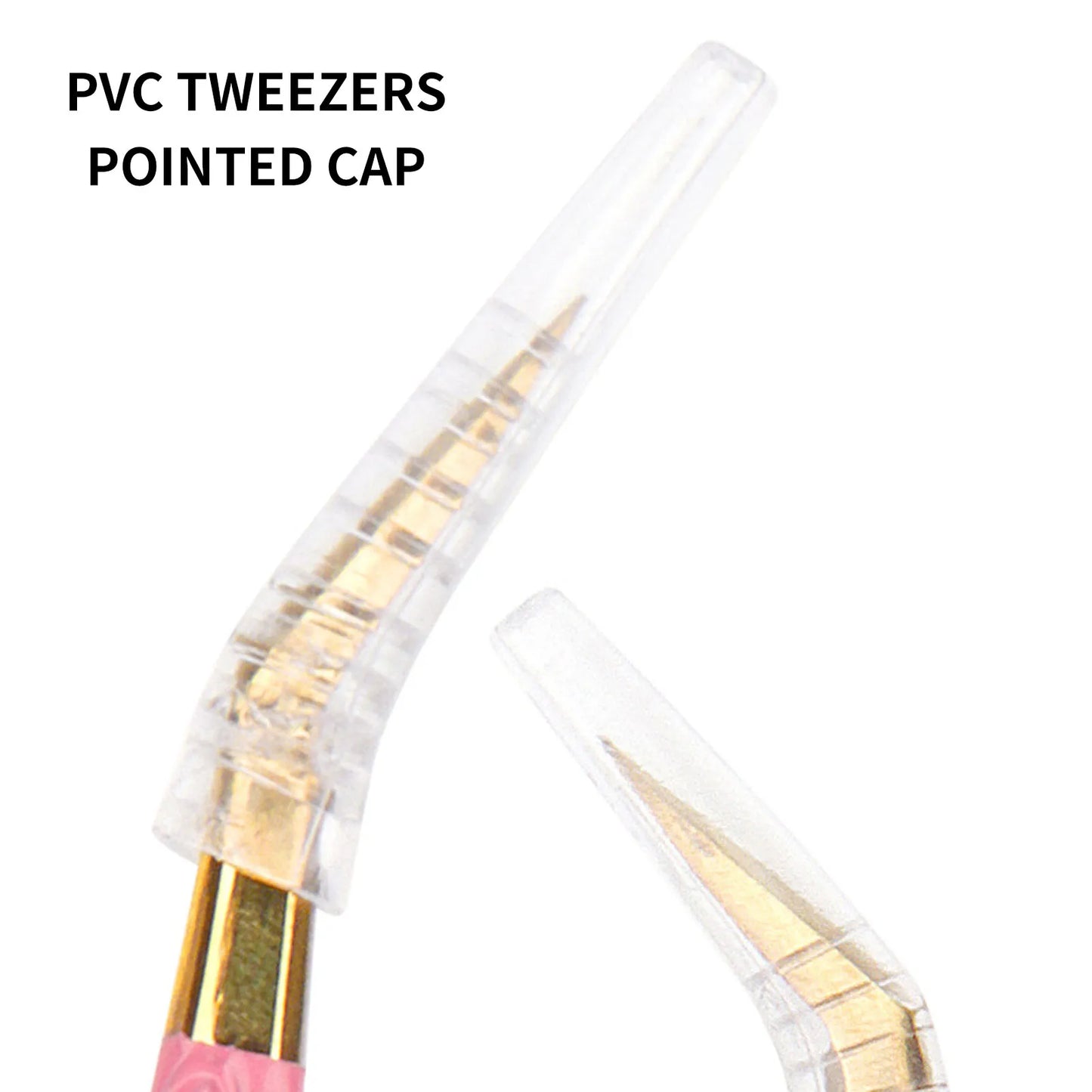 Precision Stainless Steel Eyelash Tweezers