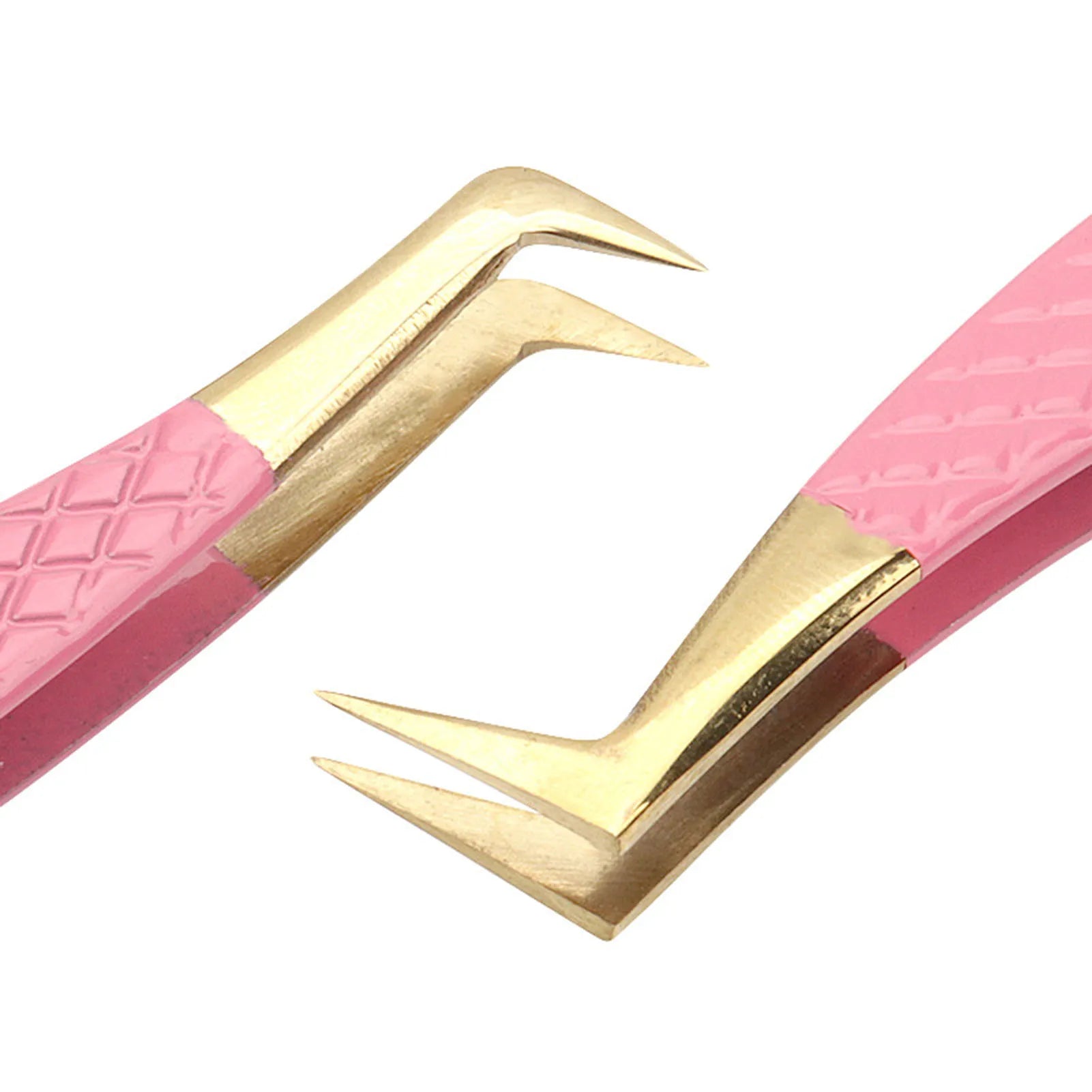 Precision Stainless Steel Eyelash Tweezers