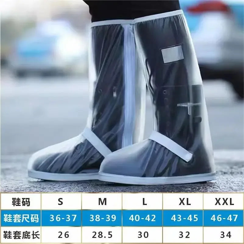 Rain Boot Covers - Durable & Reflective Design