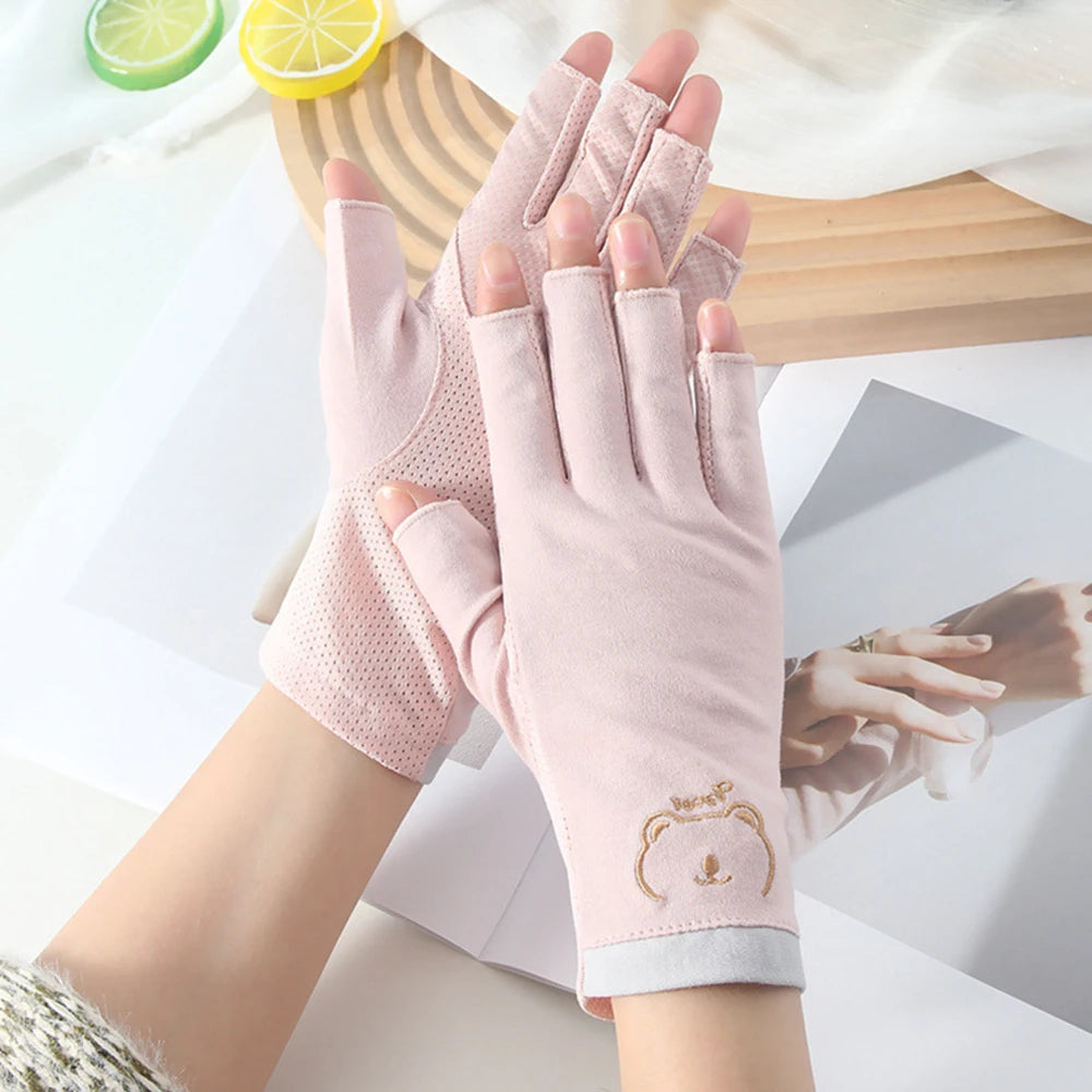 Professional Anti-UV Gloves for Nail Care