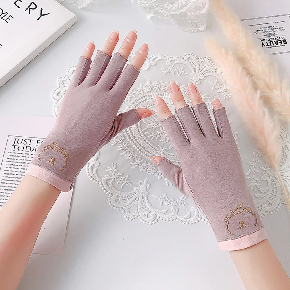 Professional Anti-UV Gloves for Nail Care