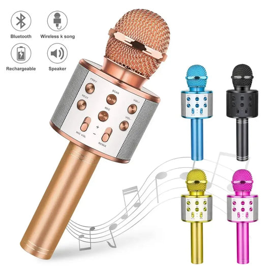 Wireless Bluetooth Karaoke Microphone