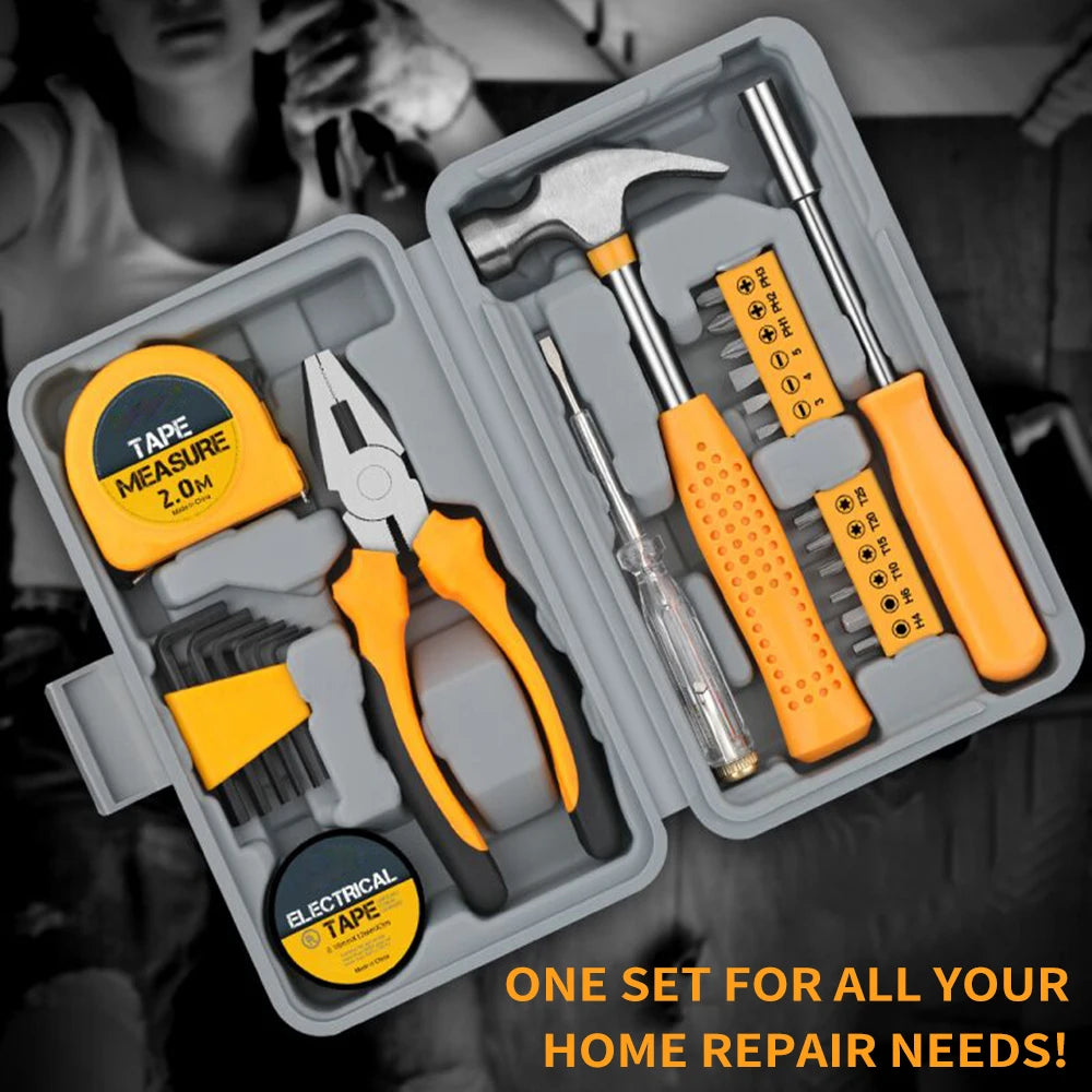 Household DIY Tool Kit - 24 Pieces