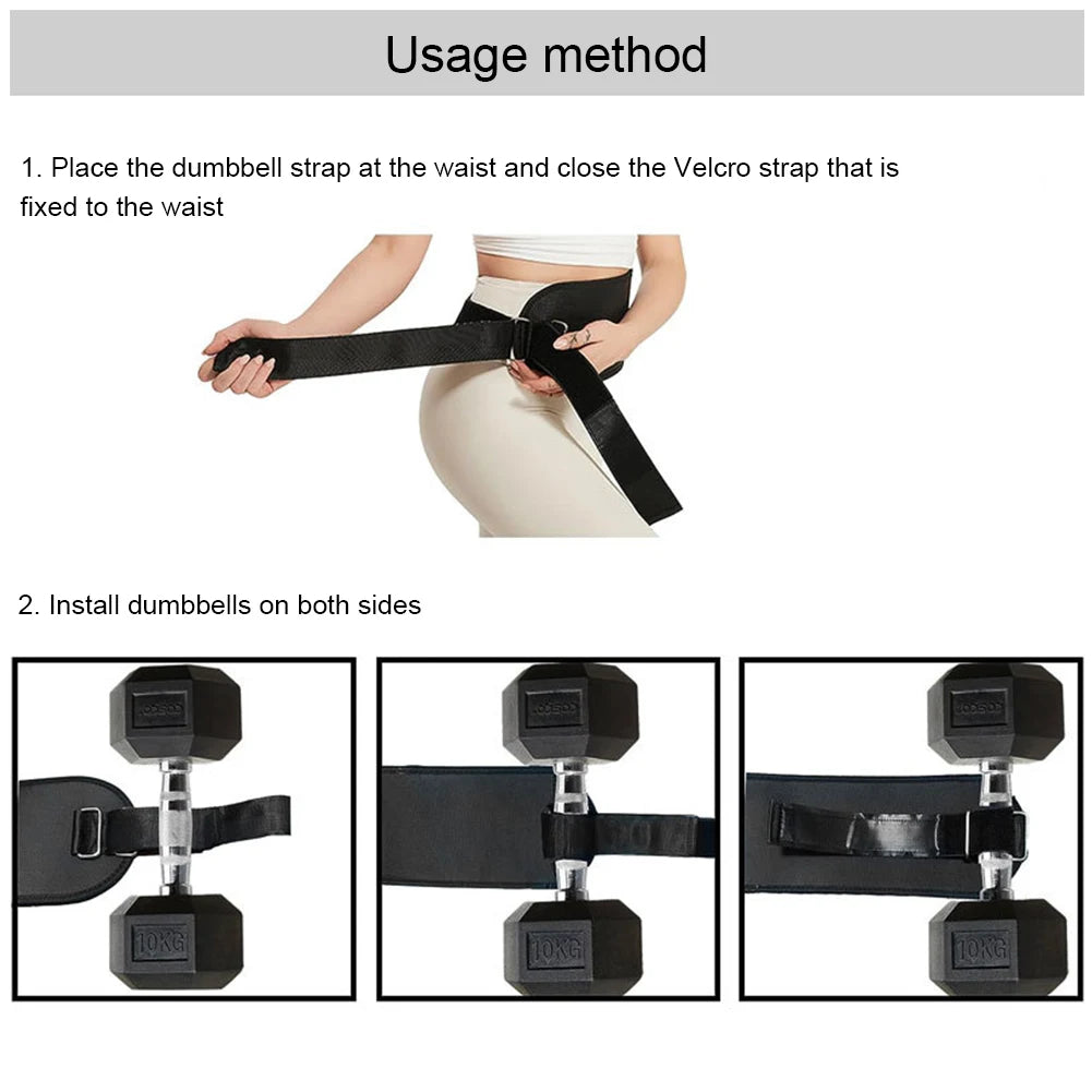 Anti-Slip Hip Thrust Belt for Weight Training