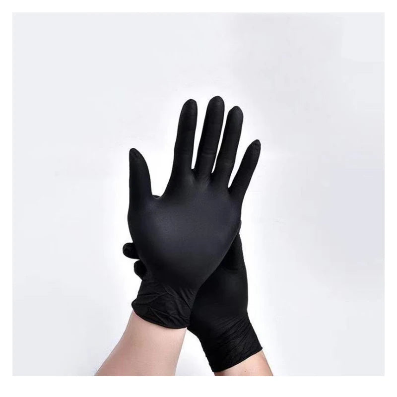 Black Nitrile Gloves