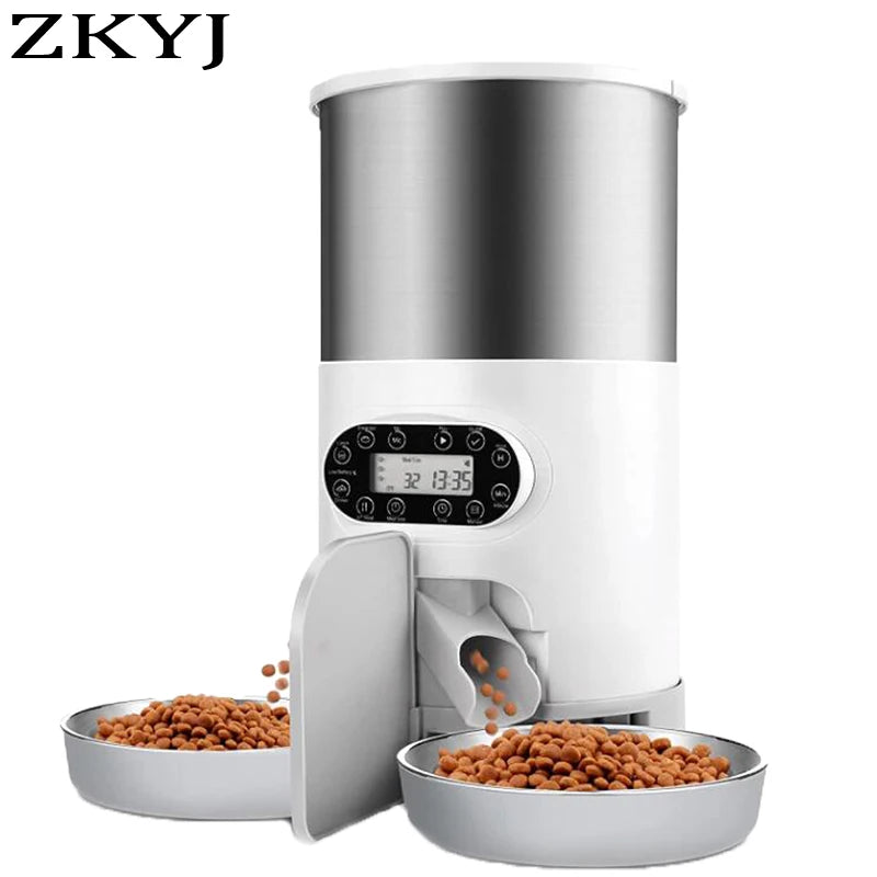 Stainless Steel Automatic Pet Feeder