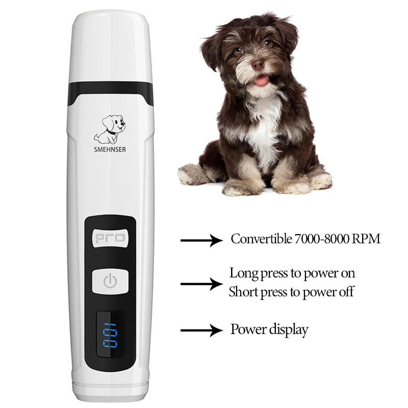 Electric Nail Grinder for Pets