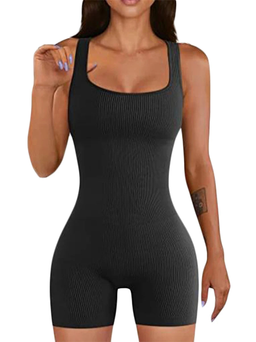 Women’s Seamless Yoga Romper - Stylish & Comfortable