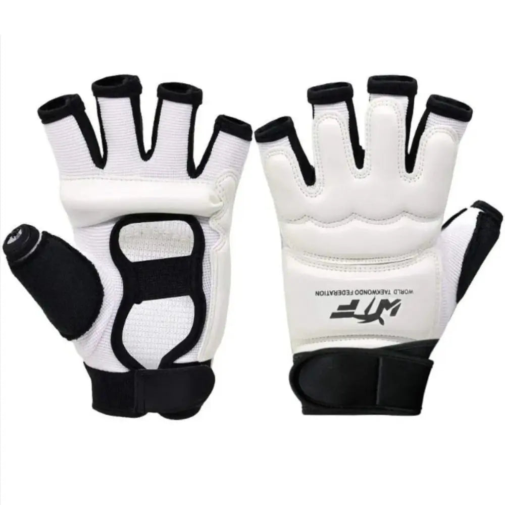 PU Leather Half-Finger Boxing Gloves for Training