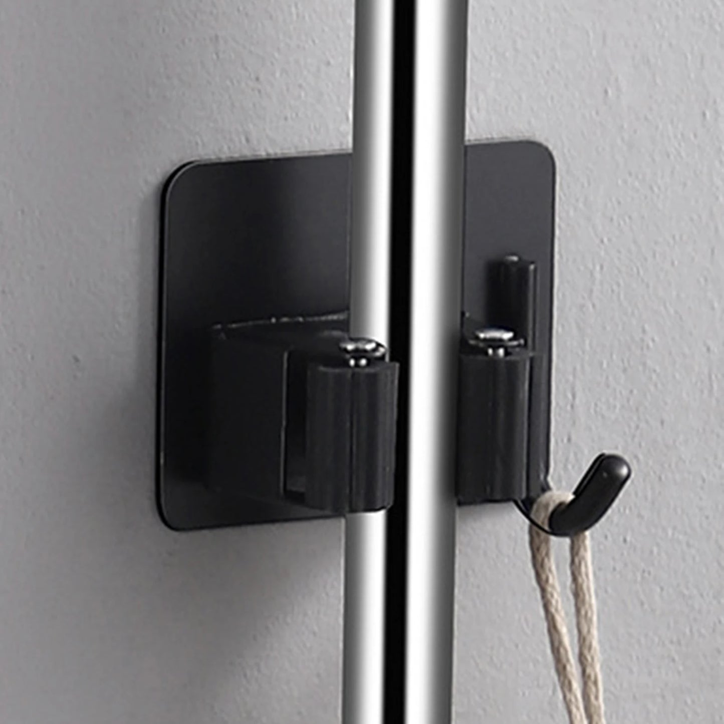 Wall-Mounted Broom Holders - Strong & Reliable