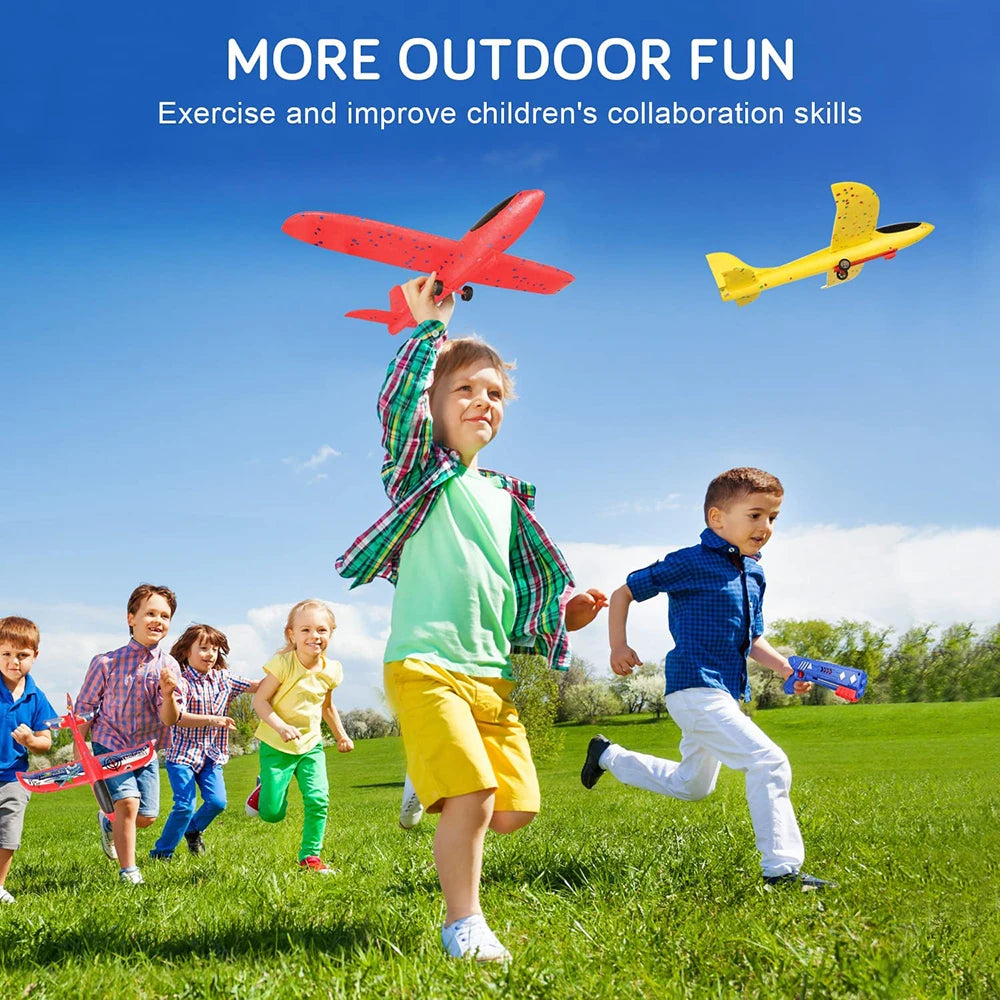 Interactive Foam Airplane Toy for Kids