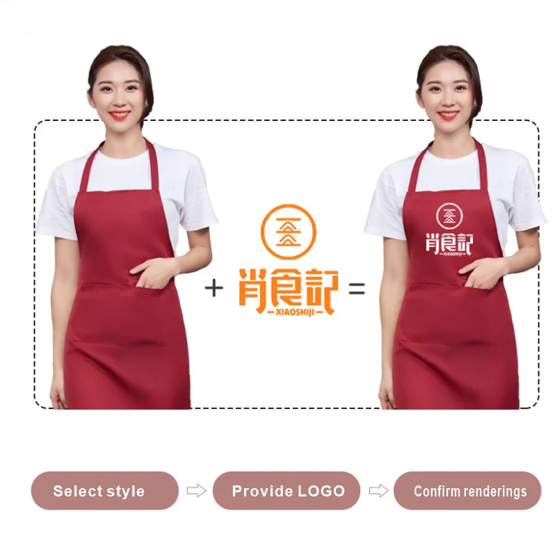 Personalized Aprons for Kitchens and Restaurants