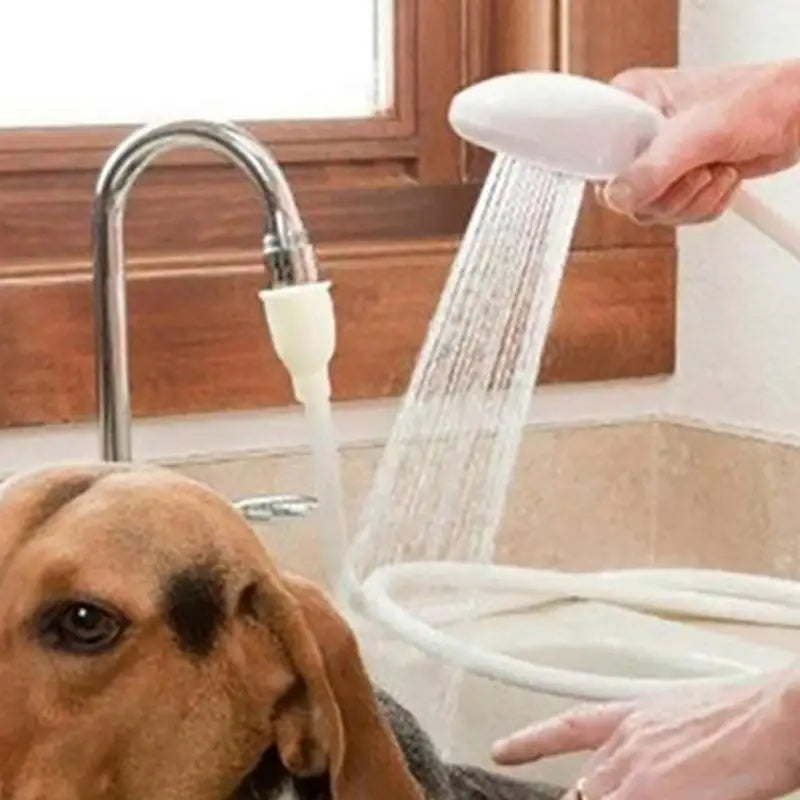 Portable Dog Bath Sprayer Attachment