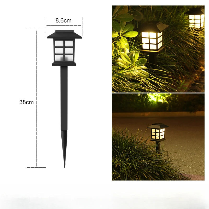 LED Solar Garden Lights - Pack of 6