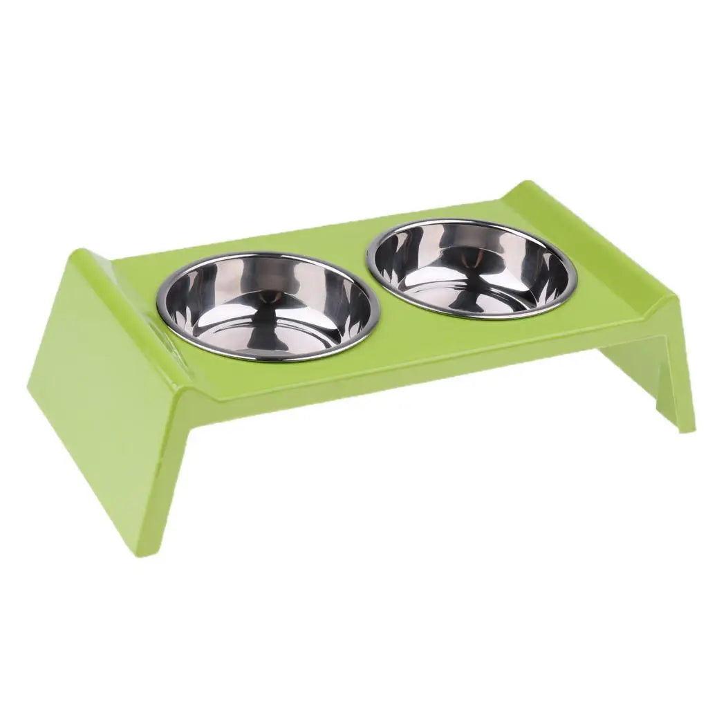 Elevated Stainless Steel Pet Bowl