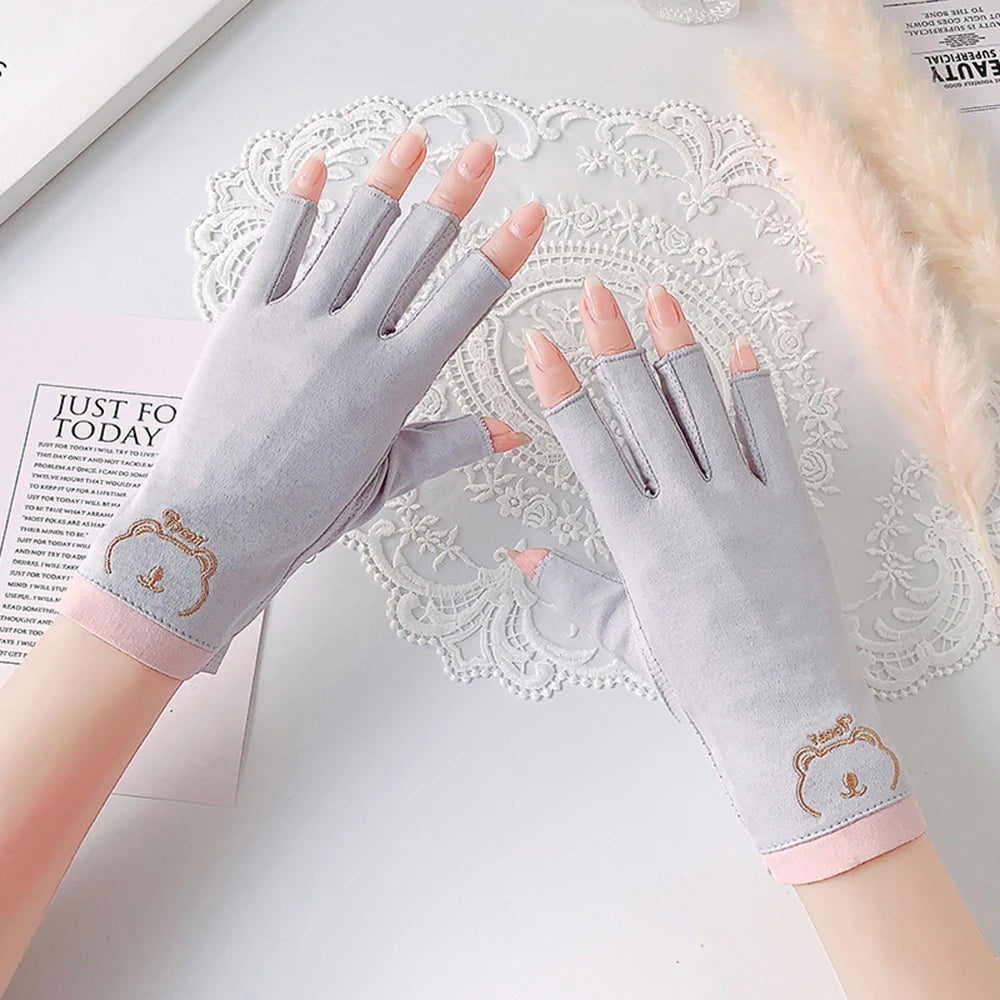 Professional Anti-UV Gloves for Nail Care