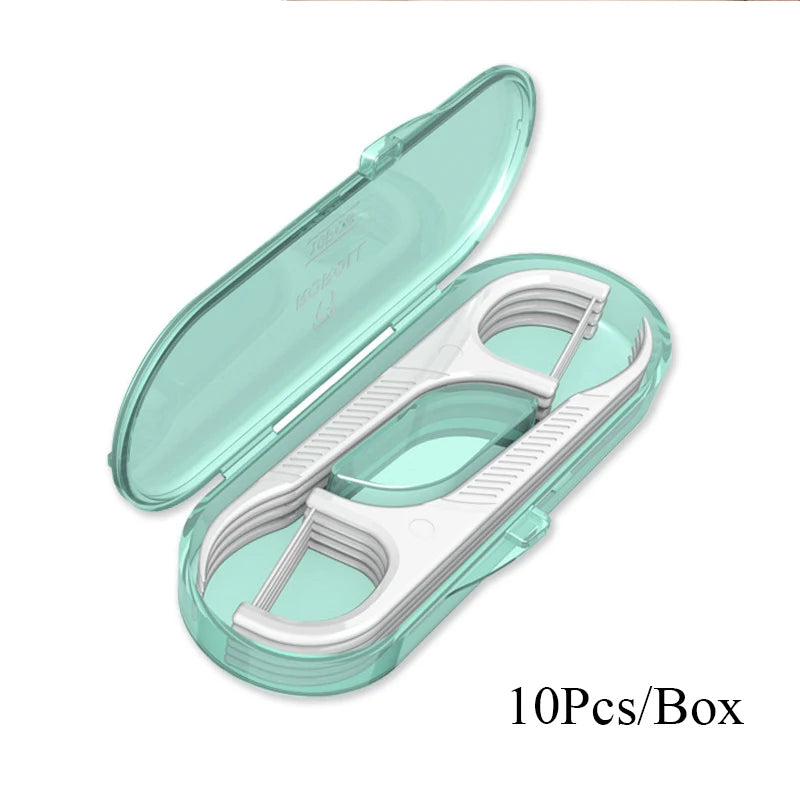 Dental Floss Set with Compact Storage Box