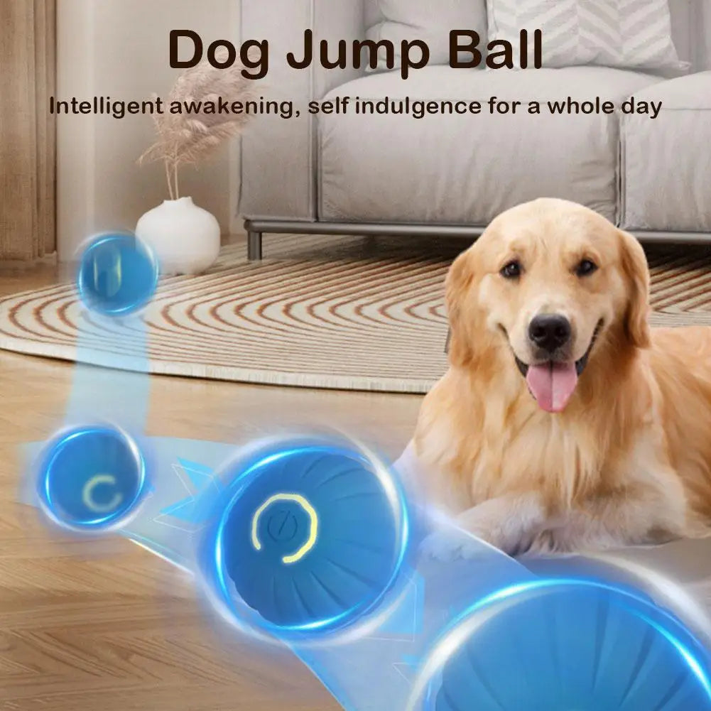 Electric Jumping Toy Ball for Pets